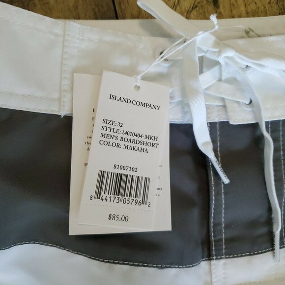New Island Company Mens Swim Trunks Board Short - Picture 5 of 5
